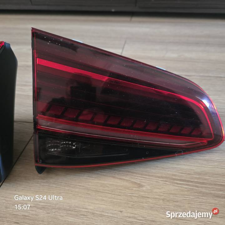 Lampy tył Vw VII r line w klape pomorskie Starogard Gdański