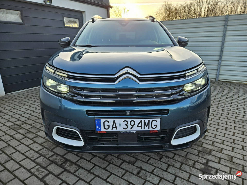 Citroen C5 Aircross 15 HDi 130 skóry LED nieuszkodzony Gdynia