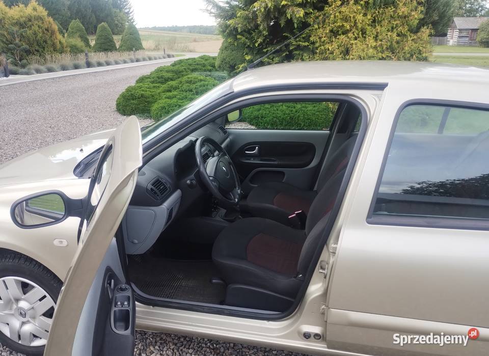 Renault Thalia Polski salon mały przebieg srebrny Jabłonna Druga