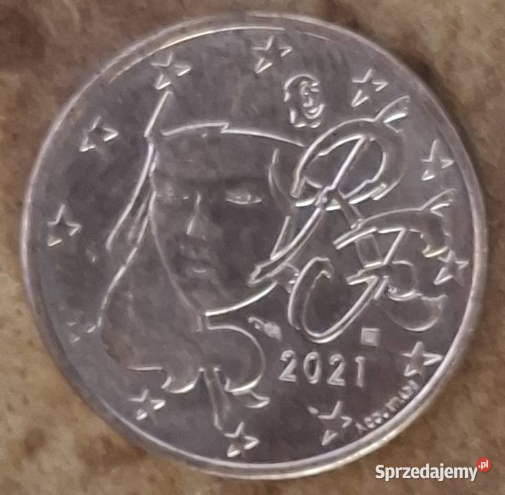 5 eurocent Francja 4 Rzadkie Lubawa