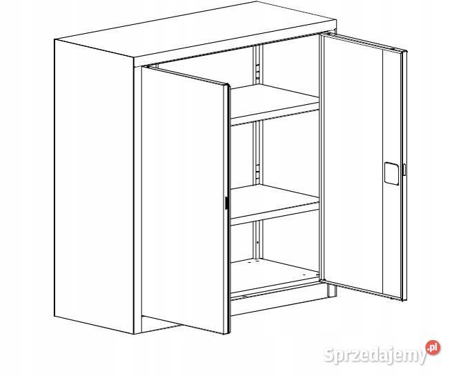 Szafa metalowa aktowa SBM 103 M 1040x1000x435mm Pszczyna
