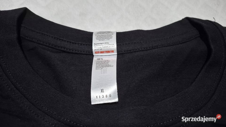 Koszulka krótki rękaw Tshirt czarna Amazon Sols śląskie Czeladź