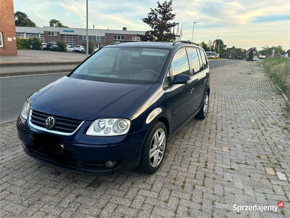 Touran 19TDI DSG 7 osób nieuszkodzony wielkopolskie Poznań