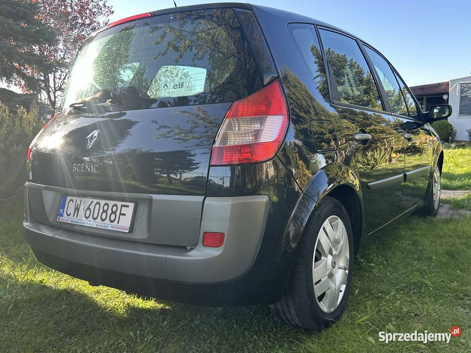 Renault Scenic II 16 benzyna ładny stan oc na Zgierz