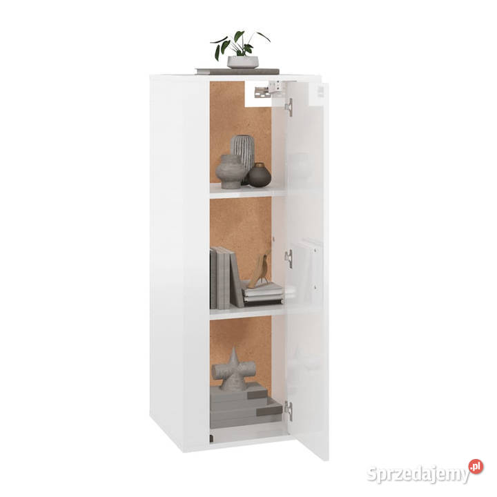 Wisząca szafka TV wysoki połysk biała 40x345x100 sprzedam