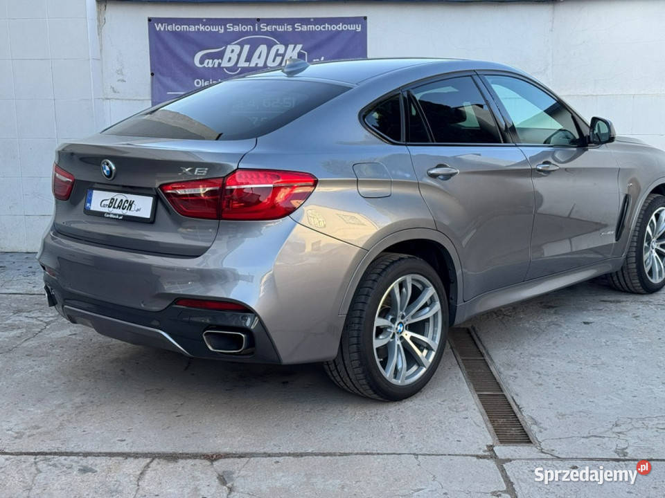 BMW X6 Salon Polska Bezwypadkowy Gwarancja 12 kurtyny powietrzne Konin