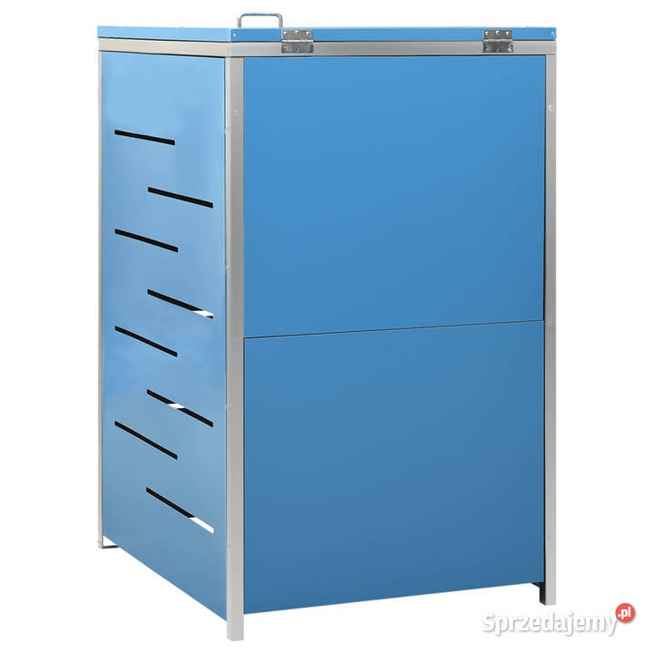 Osłona na 1 kosz na śmieci 69x775x1125 stal mazowieckie Warszawa