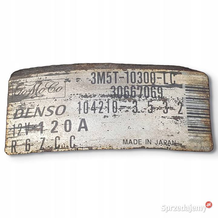 ALTERNATOR Ford C Focus II 18 16V 3M5T10300LC Chełm