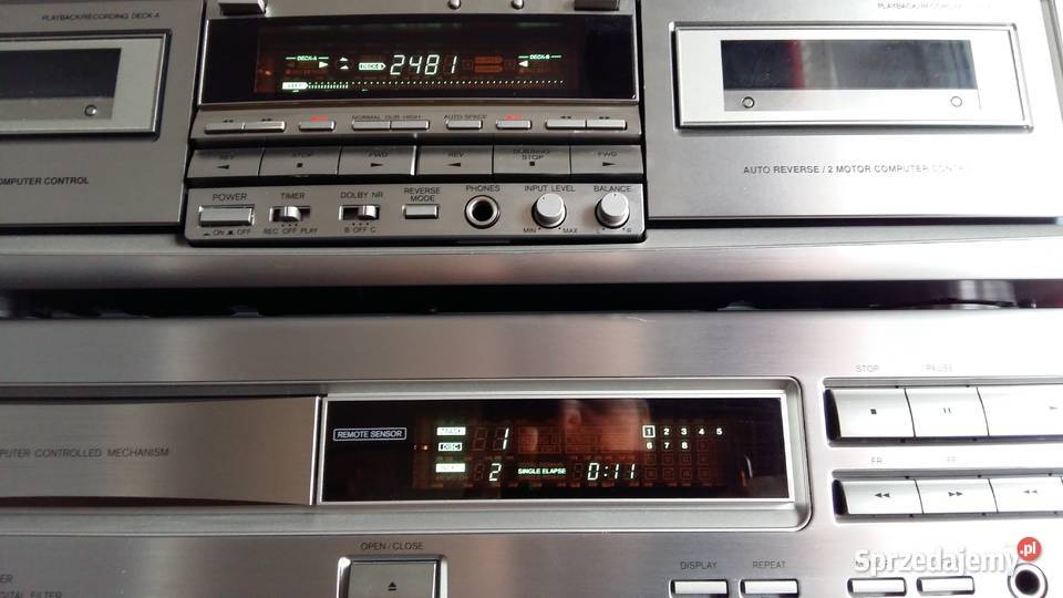 Zestaw Onkyo deck autorewers CD tuner Warszawa sprzedam