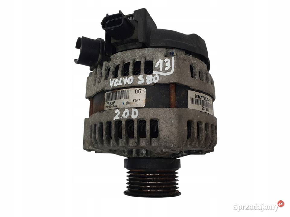 ALTERNATOR Volvo S60 II S80 II V70 III V60 20 D3 Chełm sprzedam