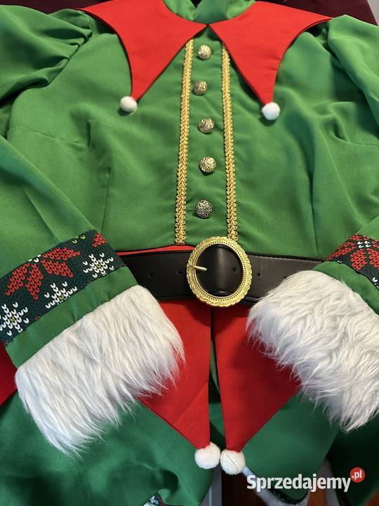 Świąteczny strój pomocnika Świętego Mikołaja zachodniopomorskie