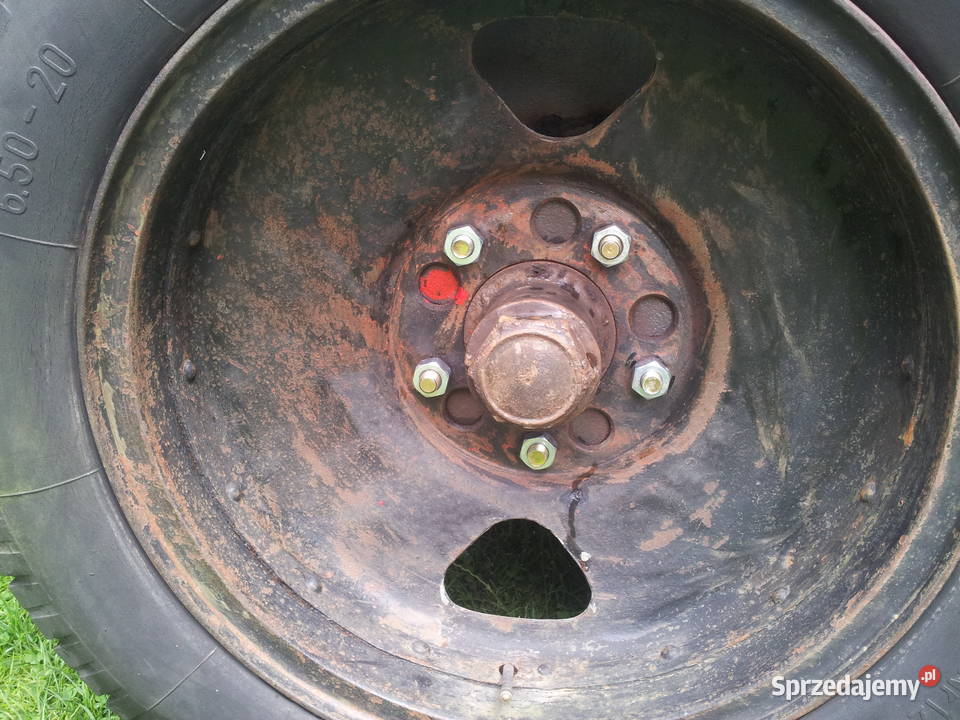 koła armata 374576 mm ZSRR samochód wojskowy GAZ Bełchatów