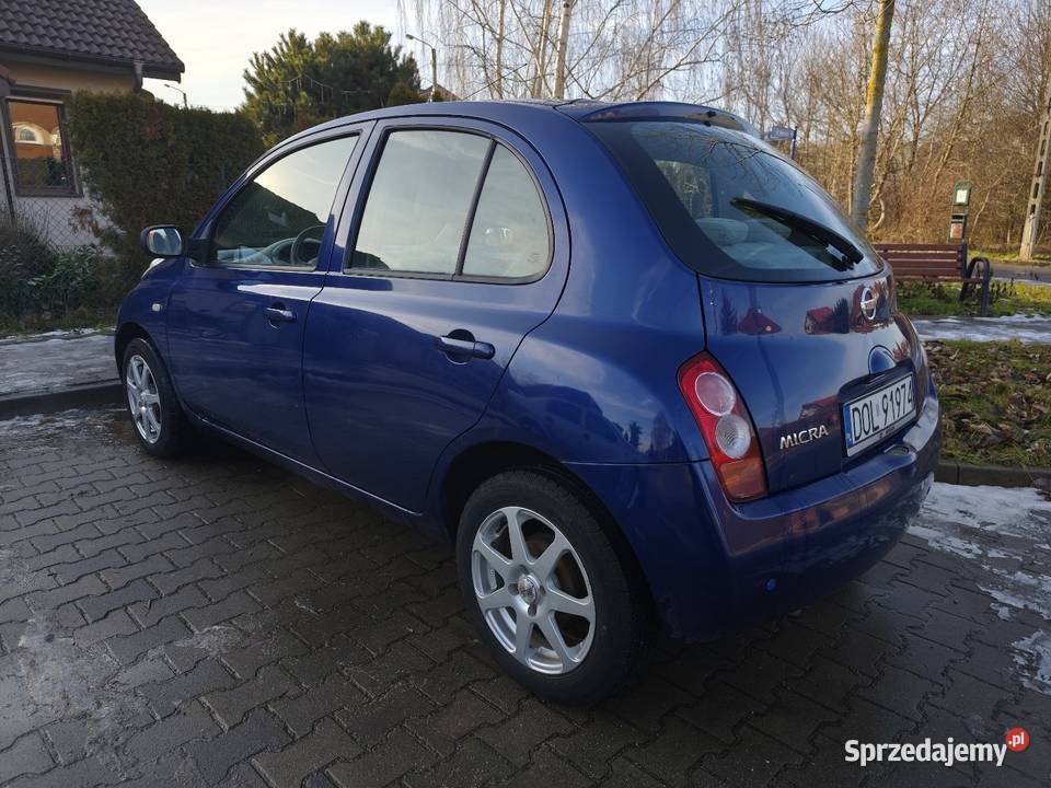 Nissan Micra K12 12 80 2003r dolnośląskie Wrocław