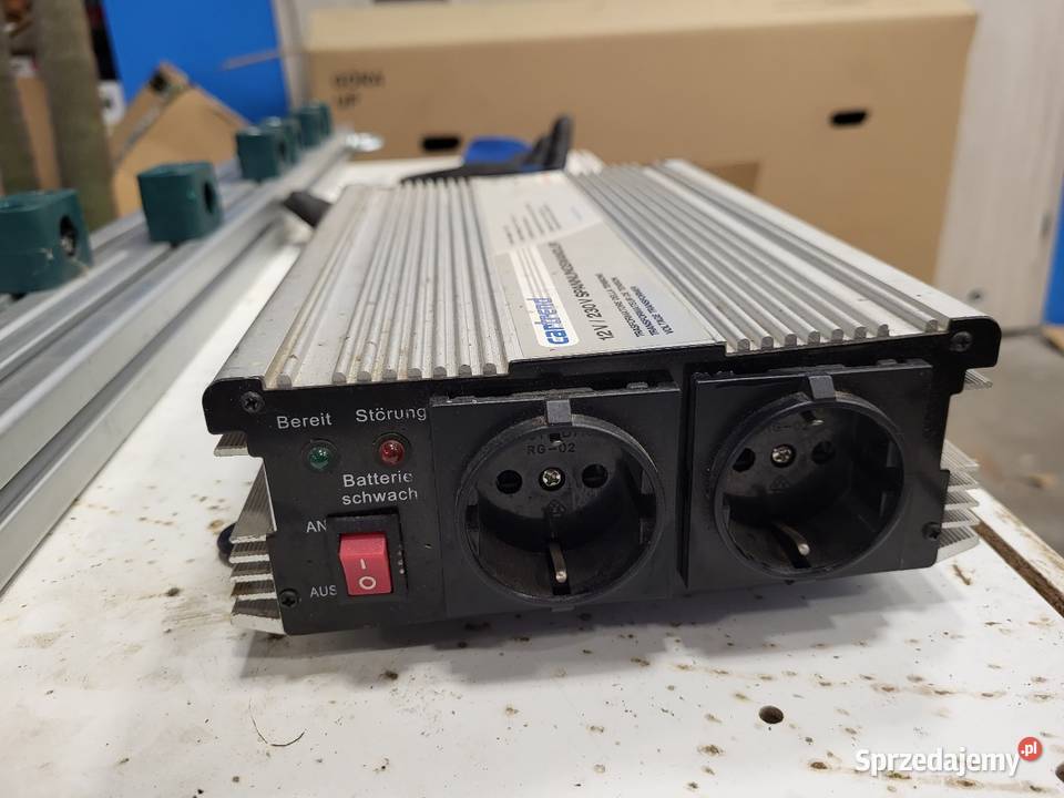 Cartrend przetwornica napiecia 12V 230V 600W Mikołów