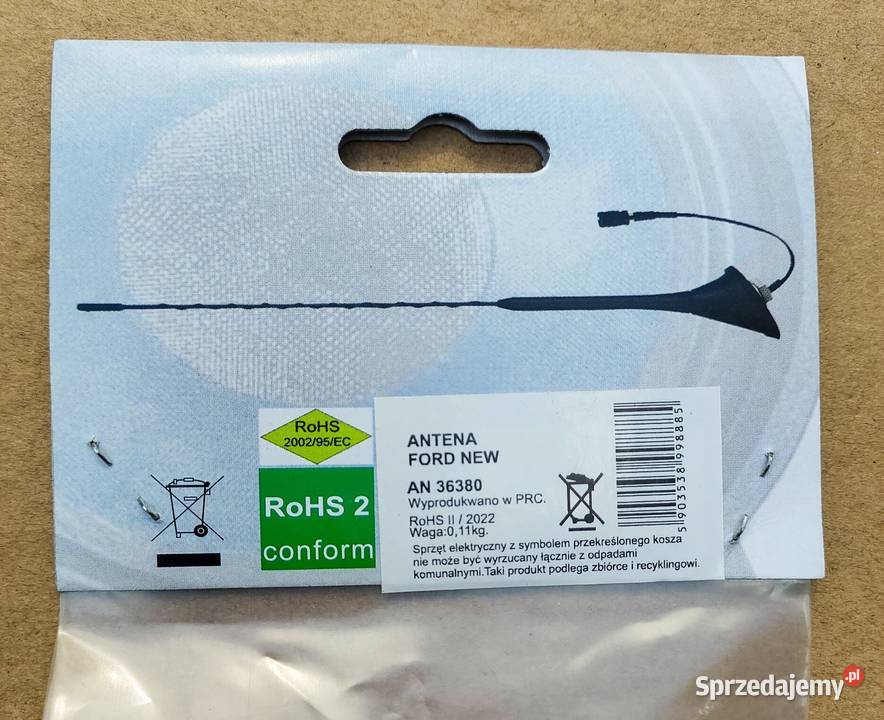NOWA antena Ford bat maszt podstawa Szczecin
