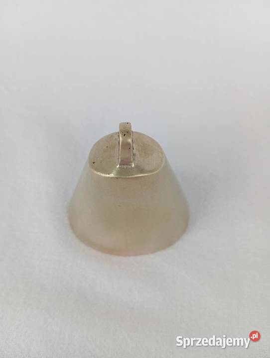 DZWONEK MOSIĘŻNY STARY STYLOWY OWALNY opolskie Niemodlin