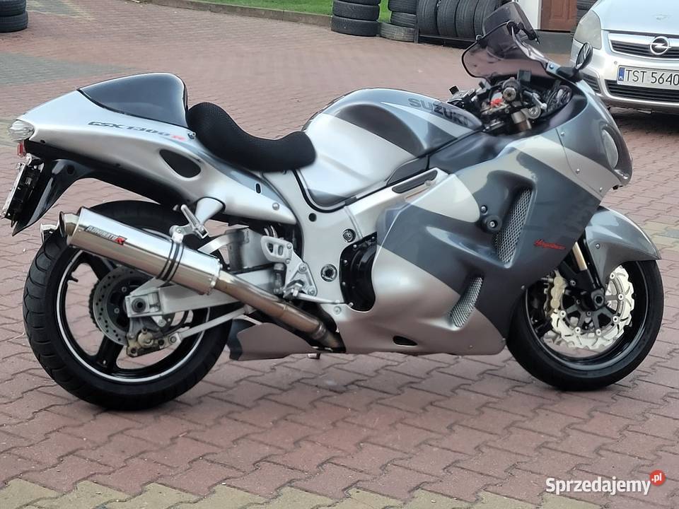 SUZUKI GSX 1300R Hayabusa 1 gen 2004 kufry dużo Brzezie