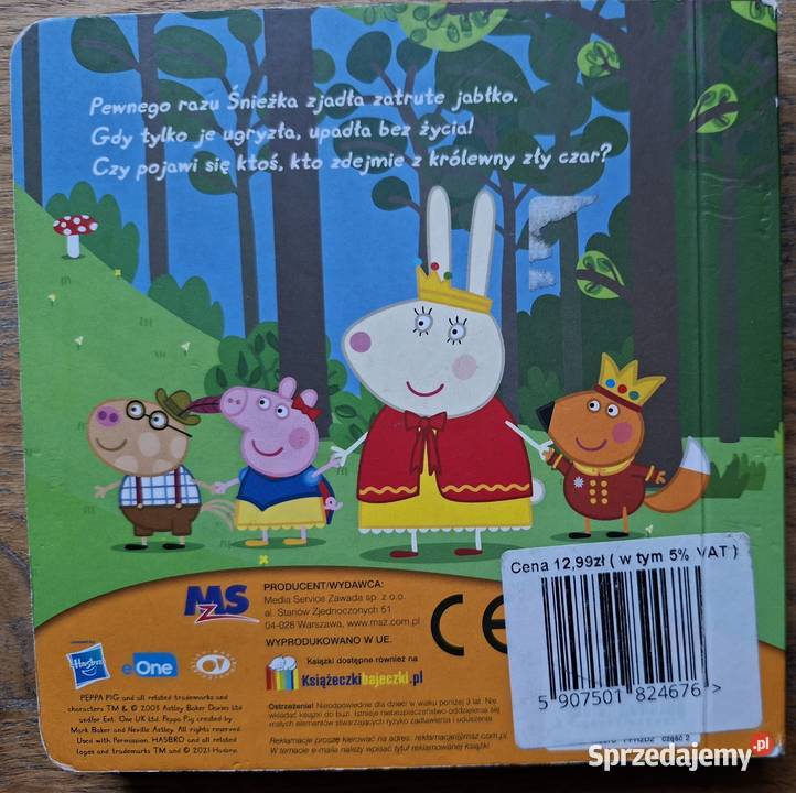 Peppa Pig Królewna Śnieżka Kraków