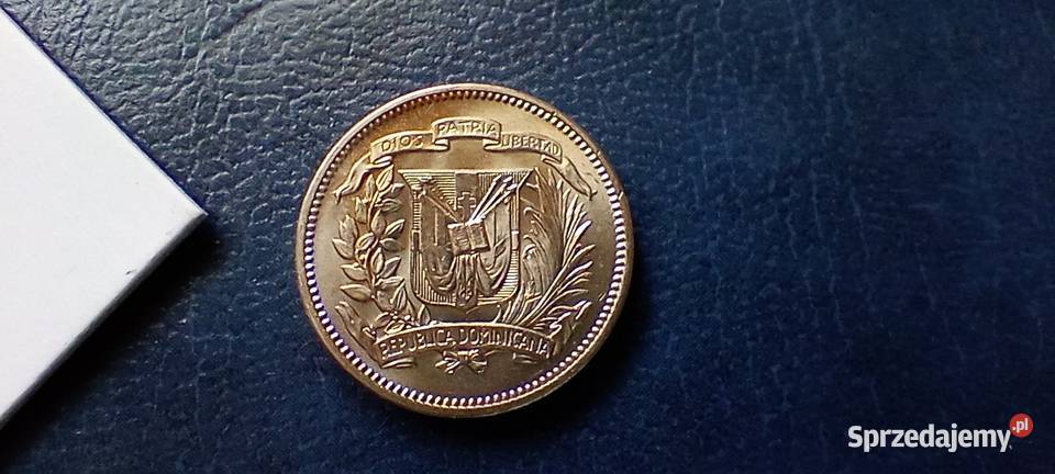 Stare monety 5 cent 1971 Dominikana sprzedam
