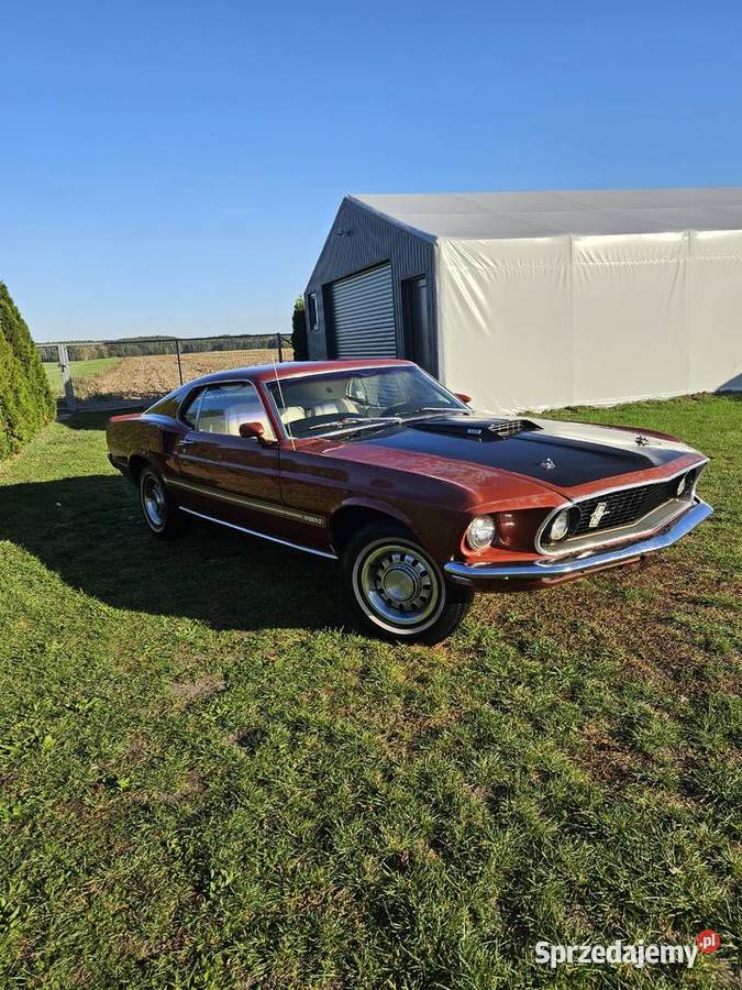 Ford Mustang Fastback Mach1 1969 250KM Mustang Krajanka