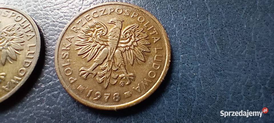 Stare monety 2 złote 1978 ze znakiem i bez znaku Lesko