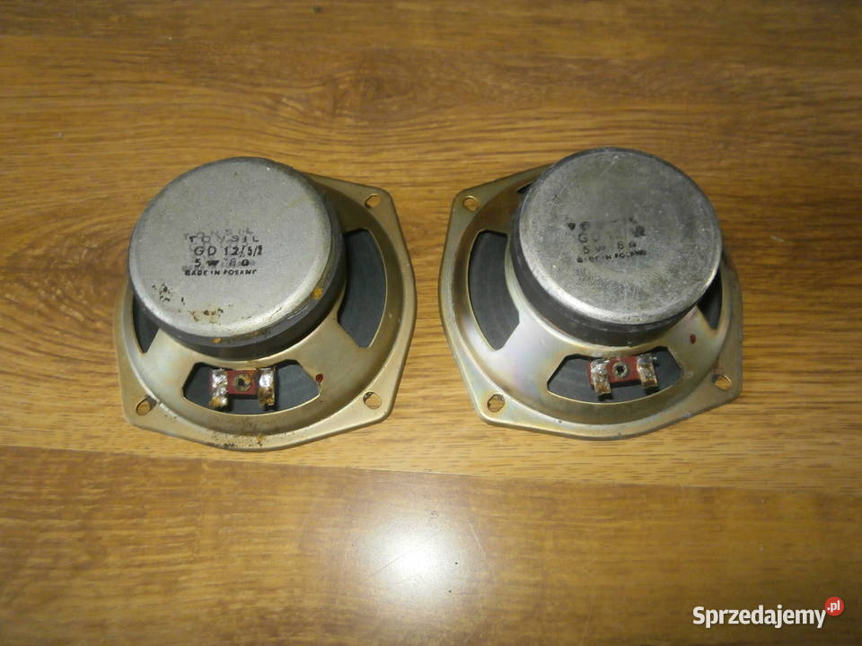 Głośniki GD 1252 8ohm Tonsil do regeneracji 2 Łódź