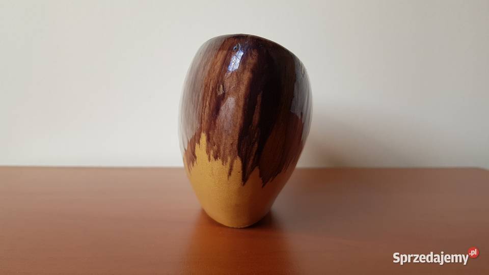 Ceramiczna gondola gondolka ceramika PRL Dąbrowa Górnicza