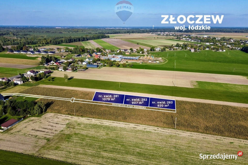 Kompleks trzech działek budowlanych