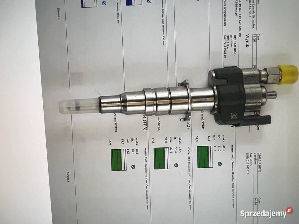 WTRYSK wtryskiwacz BMW E82 E88 E9093 F10 F11 F07 osobowe śląskie Katowice sprzedam