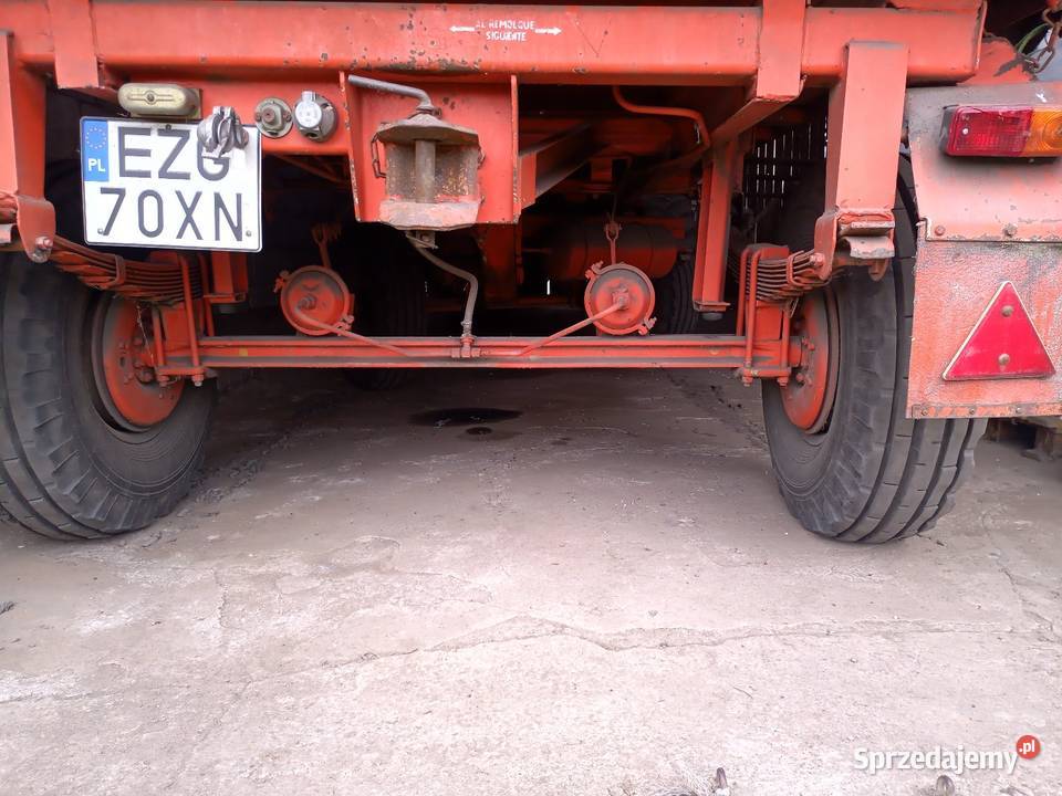 Przyczepa ciężarowa rolnicza Gosielmasz łódzkie Leźnica Wielka