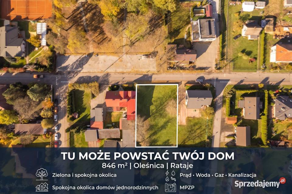 Działka budowlana w Oleśnicy idealna pod Twój budowlana Oleśnica sprzedam