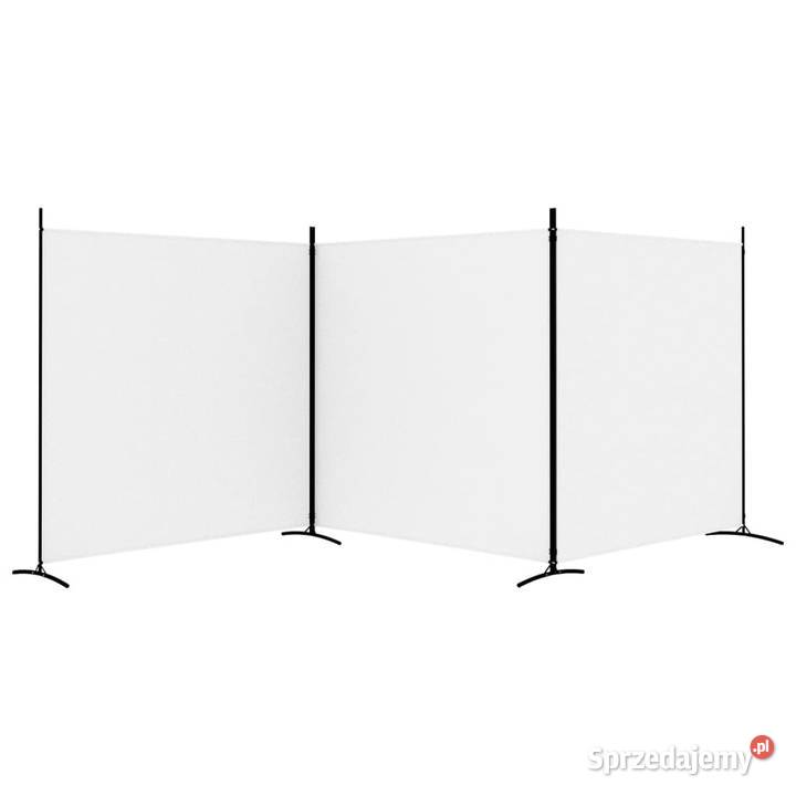 Parawan 3panelowy biały 525x180 tkanina WM350278 mazowieckie Warszawa