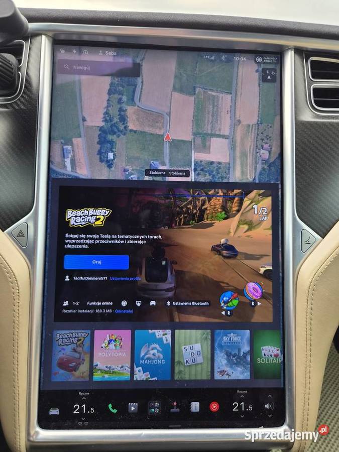 Tesla s Stobierna