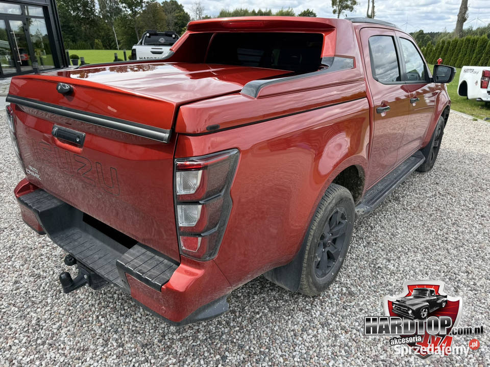 Zabudowa Isuzu Pokrywa paki fullbox Spoiler Pasłęk