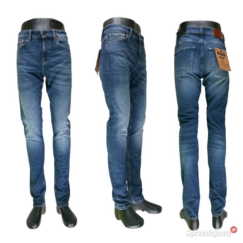 Męskie jeansy Hugo Boss Orange Delaware Slim Odzież codzienna śląskie Tarnowskie Góry