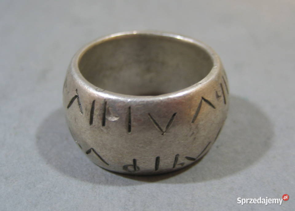 Srebrny Pierscien Skandynawia Warszawa