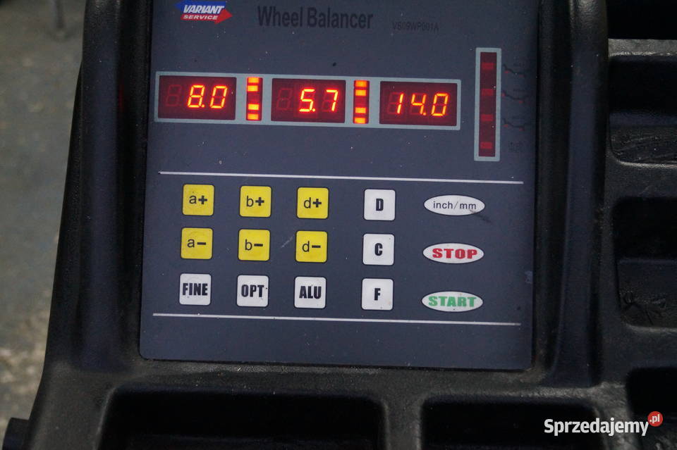 Wyważarka do kół samochodowych Variant Service