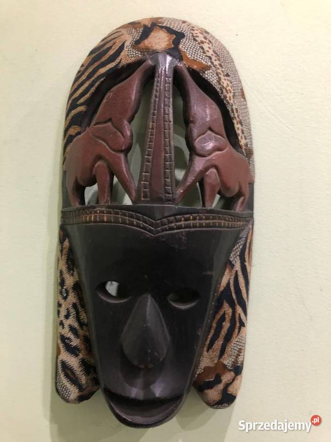 Maska etniczna plemienna Afryka Azja Bali Kraków