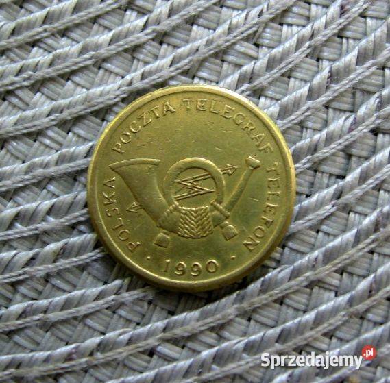 Żeton telefoniczny Poczty Polskiej 1990r
