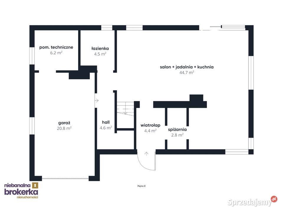 Dom piętrowy z 4sypialniami I przestrzeń i Głuchów
