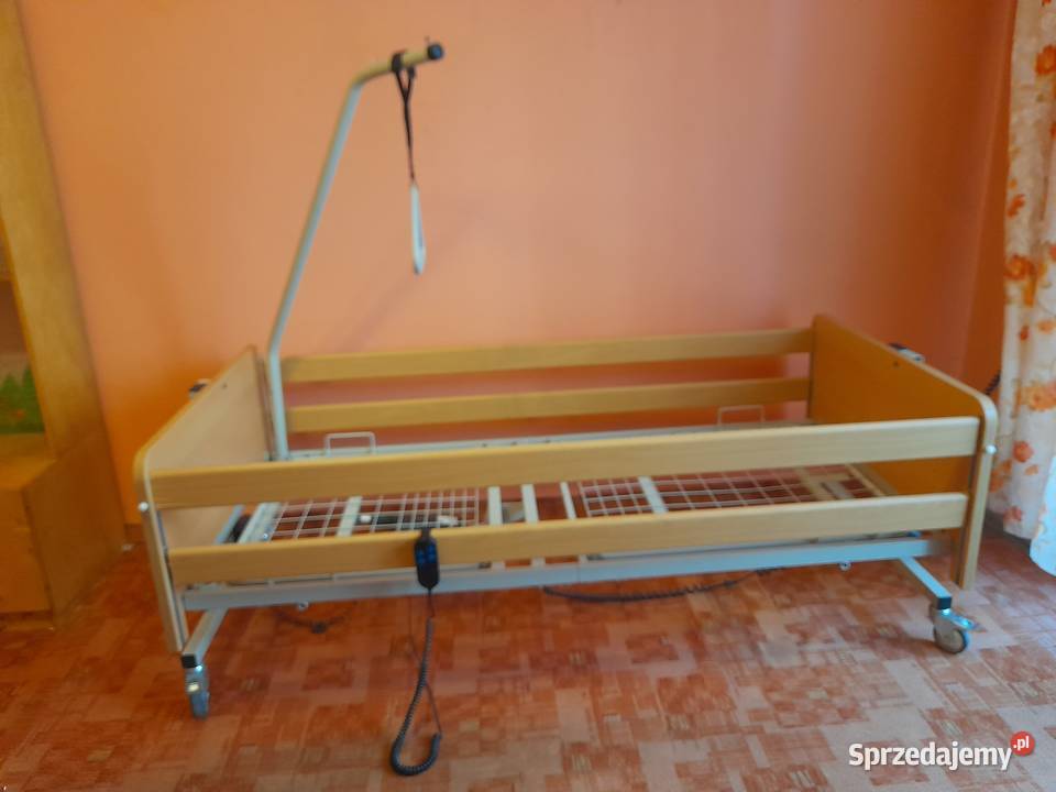 Łóżko Rehabilitacyjne Elektryczne AKS na pilota Warszawa
