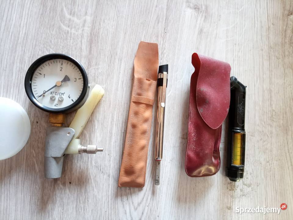 Miernik ciśnienia w oponach prl Stalowa Wola