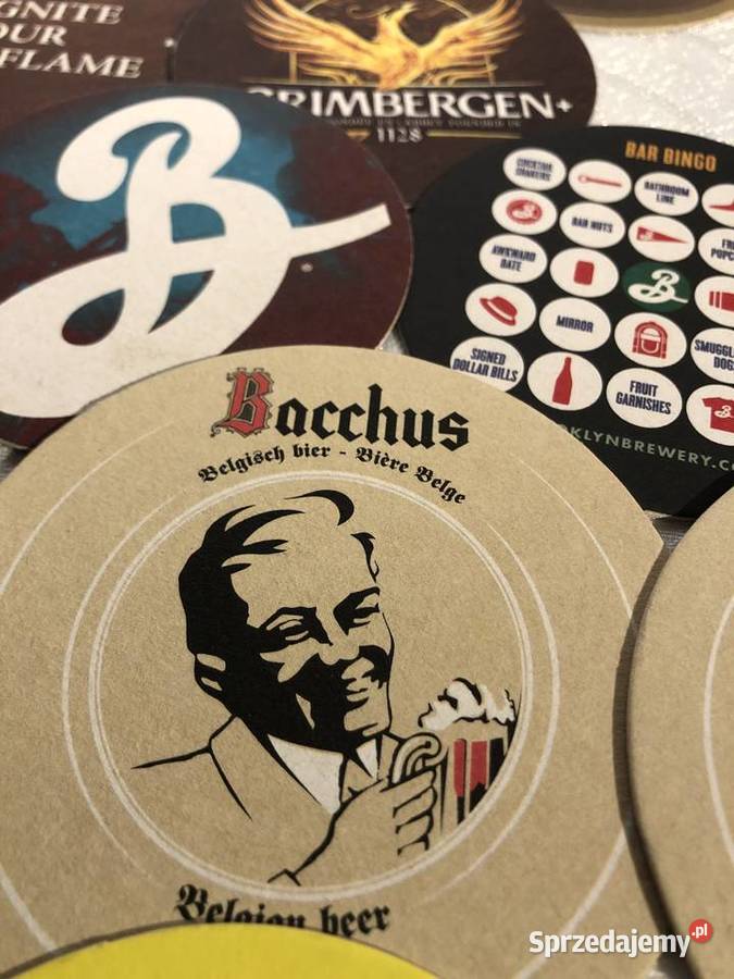 podkładek pod szklanki czy kufle do piwa Zegrze sprzedam