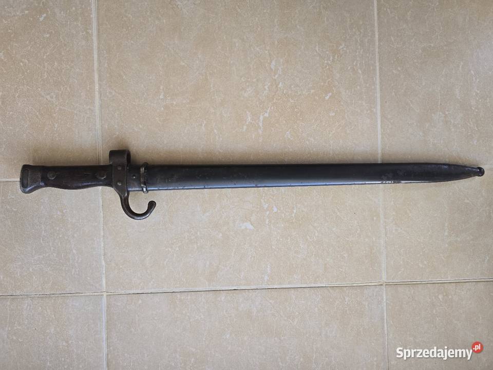 Bagnet francuski Berthier 1892 z jelcem Bujaków sprzedam