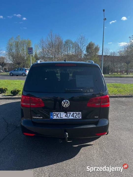 VW Touran 16TDI 105 2011r 7 osobowy Rok produkcji 2011 Koło