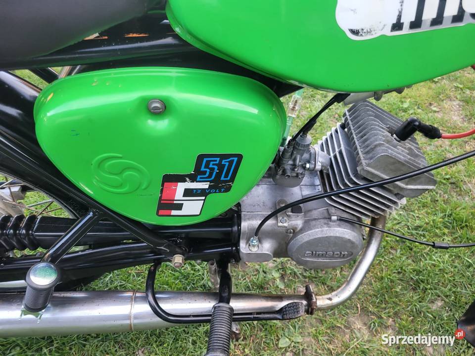 Simson S51 zarejestrowany opłacony lubelskie Parczew