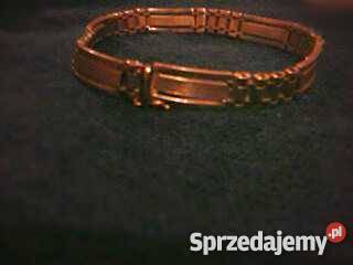 Złota bransoleta Świebodzice