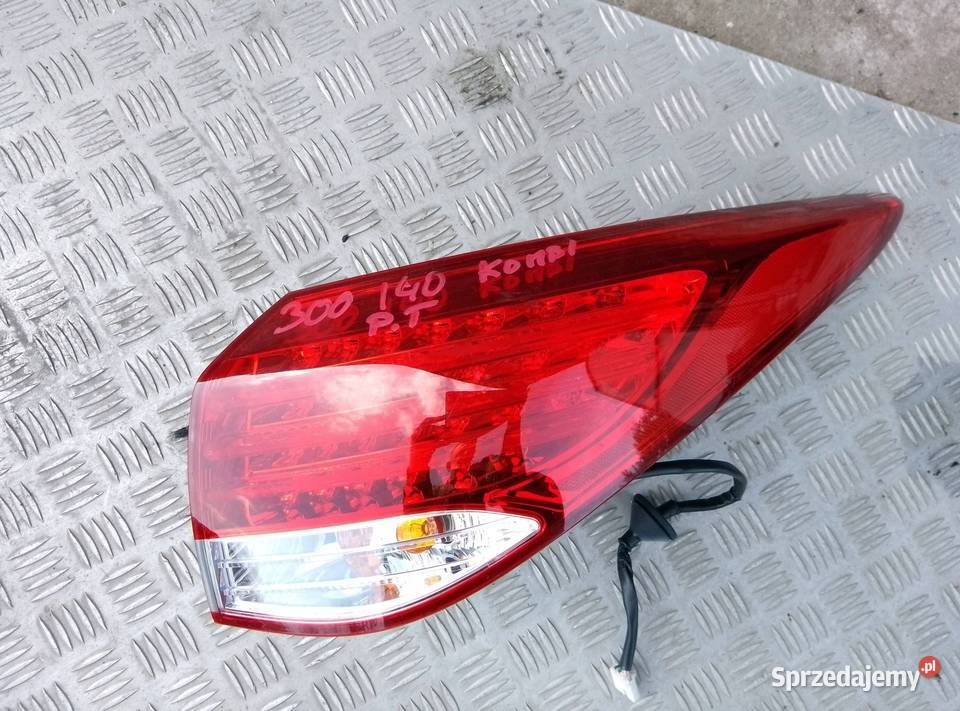 Hyundai i40 2013 Lampa tylna 924023Z0 Barłogi
