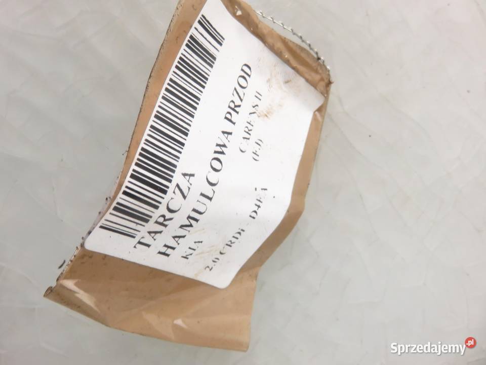 TARCZE HAMULCOWE PRZÓD KIA CARENS II 20 CRDi