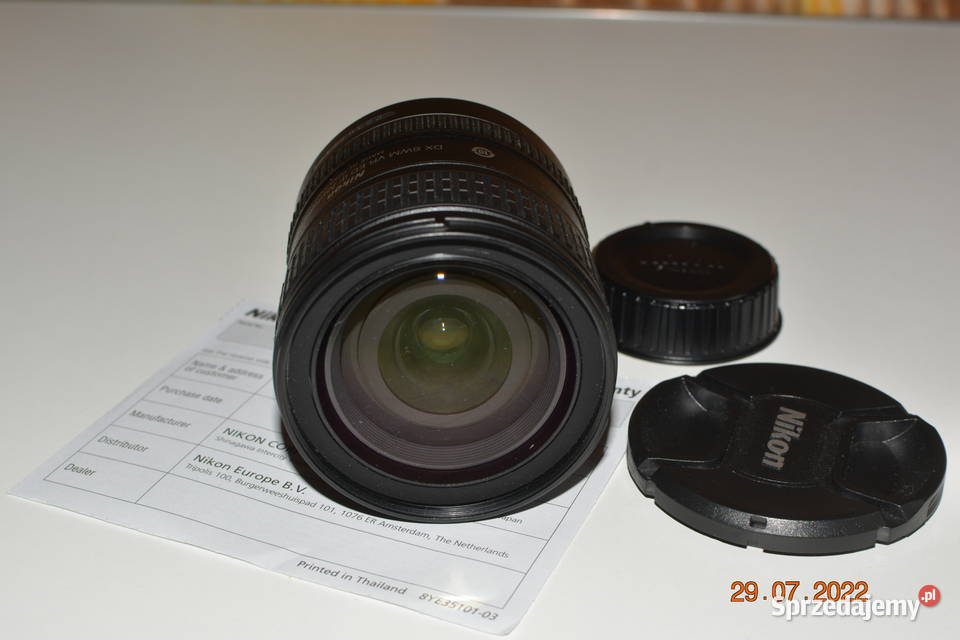 Nikkor AFS 1685mm f3556 DX Obiektywy Biała Podlaska sprzedam